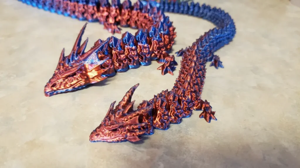 Top 10 3D Printed Articulated Dragon STL Files Free Download