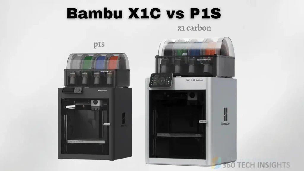 Read more about the article Bambu X1C vs P1S: Choosing the Right High-Speed 3D Printer