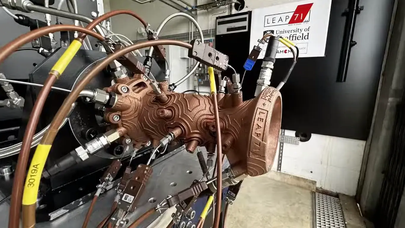 You are currently viewing LEAP 71 Successfully Tests Liquid-Propellant Engine Made with Artificial Intelligence and 3D Printing