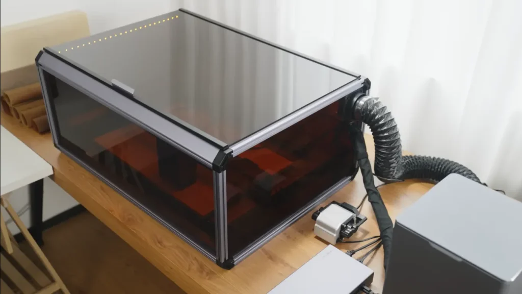 Read more about the article Snapmaker Ray Review: Fully Enclosed 40W Laser Engraver