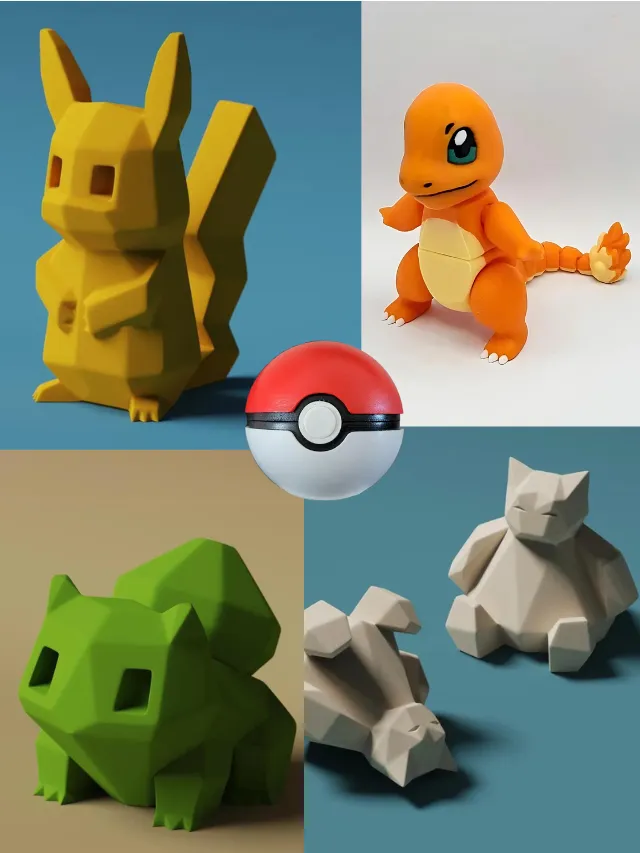 Read more about the article 10 Must-Have Pokémon STL Files for 3D Printing Enthusiasts