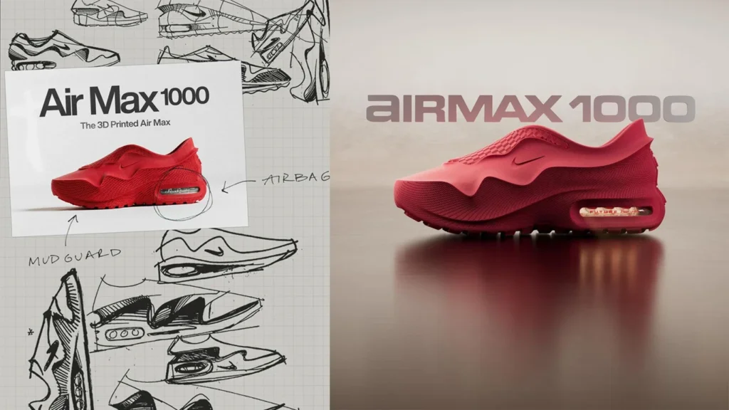 Read more about the article Iconic Air Max Gets 3D Printed Makeover: Introducing Air Max 1000